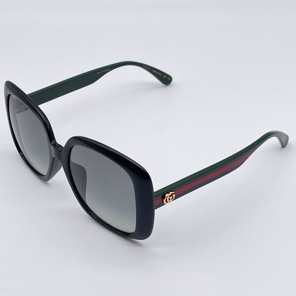 BRAND NEW GUCCI GG0714SA 001 Square Women Sunglasses - Picture 9 of 13